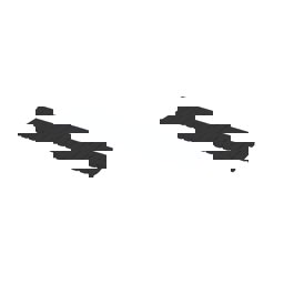 Maxiflow Plastik Kanal Izgarası 130x500mm Siyah 25120 görseli