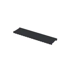 Maxiflow Plastik Kanal Izgarası 130x500mm Siyah 25120 görseli