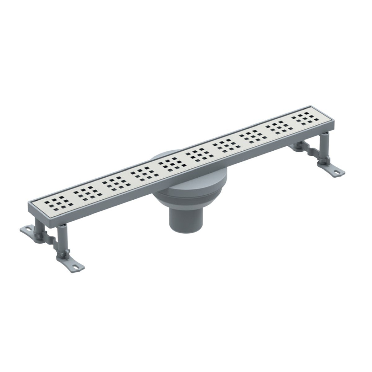 Maxiflow Line Pera Duş Izgarası 33Cm (Kare-Alt Çıkış) 26494 küçük görsel