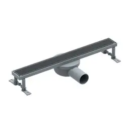 Maxiflow Line Pera Duş Izgarası 80Cm (Boş -Yan Çıkış) 26523 görseli