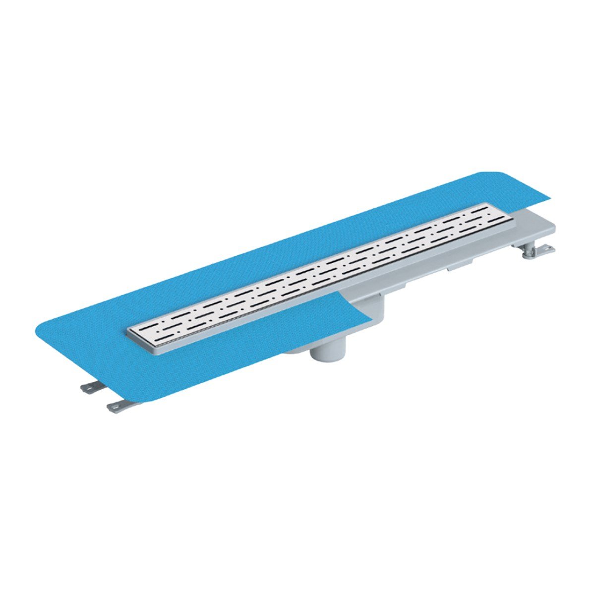 Maxiflow Line Tekstil Membranlı Duş Izgarası 80Cm (Rain-Alt Çıkış) 16451 küçük görsel