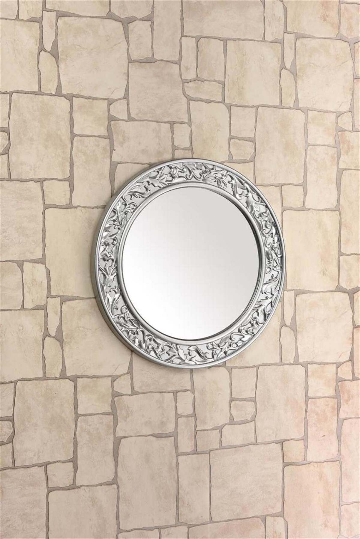 Çelikayna Yuvarlak Dekoratif Ayna 892 47X17X33Cm küçük görsel