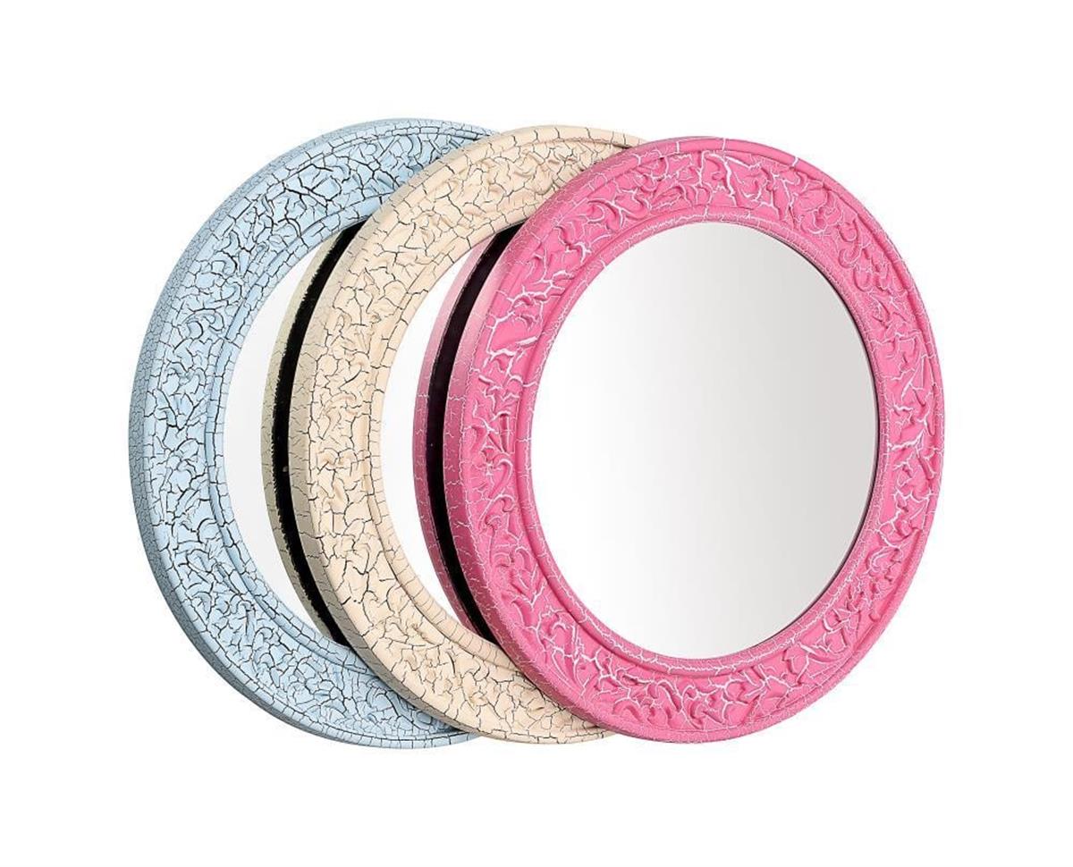 Çelikayna Yuvarlak Dekoratif Ayna 892 47X17X33Cm küçük görsel