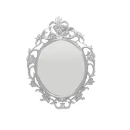 Çelikayna Oval Dekoratif Boyalı Ayna Küçük Boy 977 61X44X2Cm görseli