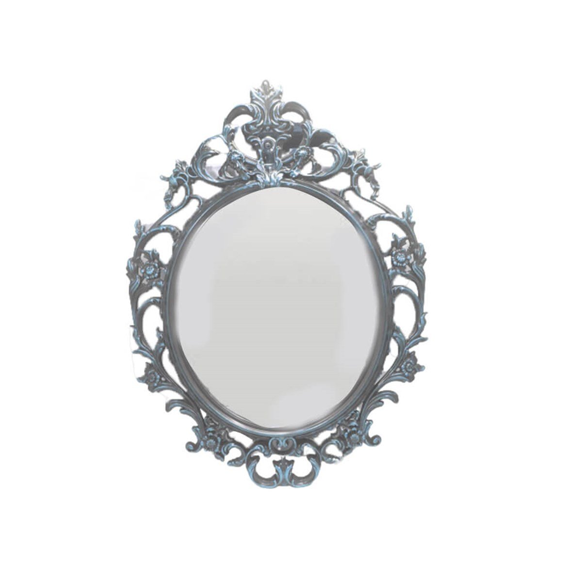 Çelikayna Oval Dekoratif Boyalı Ayna Küçük Boy 977 61X44X2Cm küçük görsel