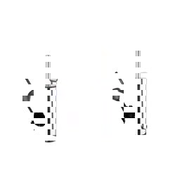 Maxiflow Klozet Fırçası Akıllı Kapak Eko Askılı Ø8 Ss430 32125 görseli