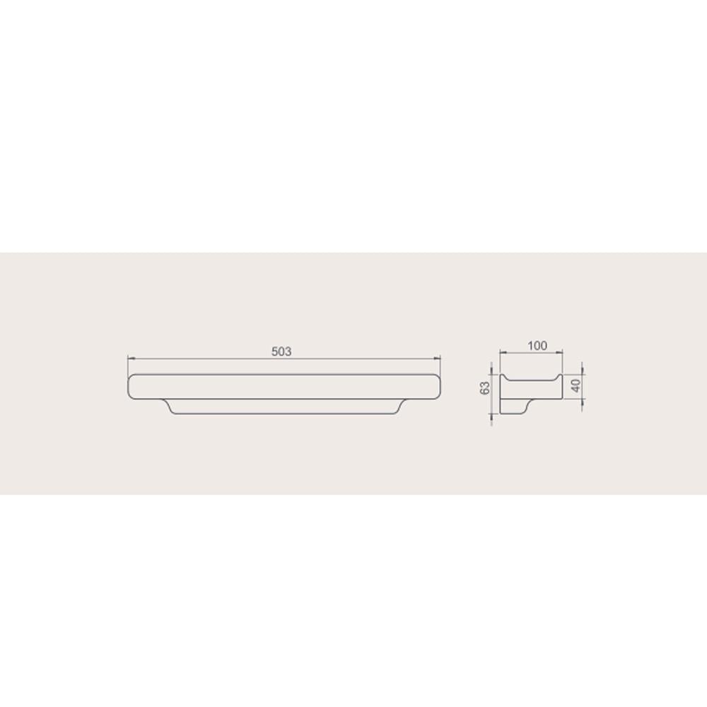 Turkuaz Seramik Defne Etajer 50 Cm 010400 küçük görsel