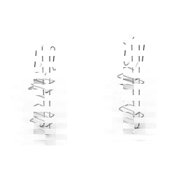 Çelik Ayna Duşakabin Asmalı Şampuanlık 2'li 990 görseli