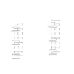 3 Katlı Beyaz Banyo Şampuanlık görseli