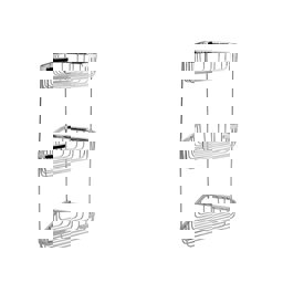 Maxiflow Üçlü Köşe Süngerlik 18x18Cm 13516 görseli