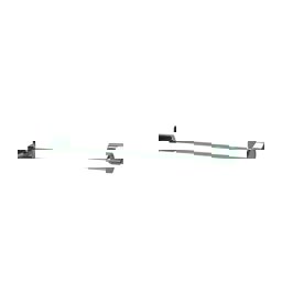 Newarc Loft Düz Havluluk Krom 643311 görseli