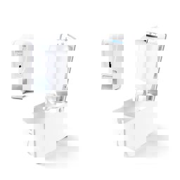 A Form Dökme Köpük Sabun Dispenseri Beyaz 1000 Ml Dsa 100 görseli