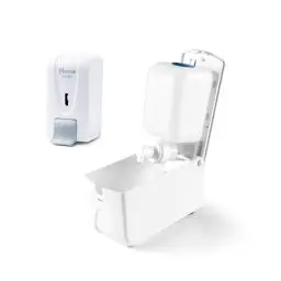 A Form Dökme Köpük Sabun Dispenseri Beyaz 1000 Ml Dsa 100 görseli