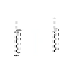 Maxiflow Klozet Fırçası Düz Kapak Askılı Ø8 SS430 13400 küçük görsel