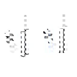 Maxiflow Klozet Fırçası Deluxe Ø8 SS304 28807 görseli