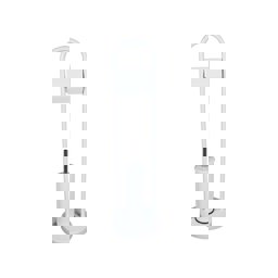 Maxiflow Ayaklı Siyah Fırçalık Seti Paslanmaz Kağıtlıklı 28803 görseli