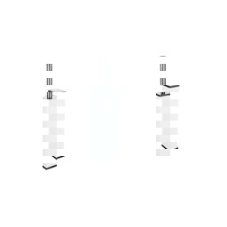 Maxiflow Klozet Fırçası Akıllı Kapak Silikon Fırça Beyaz 28797 küçük görsel