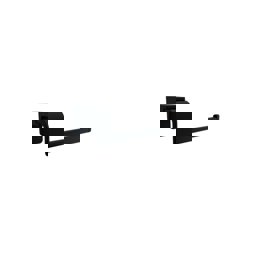 Maxiflow Wc Kapaklı Kağıtlık Siyah F1 30878 görseli