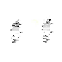 Newarc Pera Tuvalet Kağıtlık Kapaklı Krom 651152 görseli