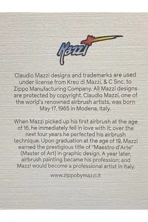Mazzi 25. Yıla Özel Airbrush Sınırlı Üretimi küçük görsel