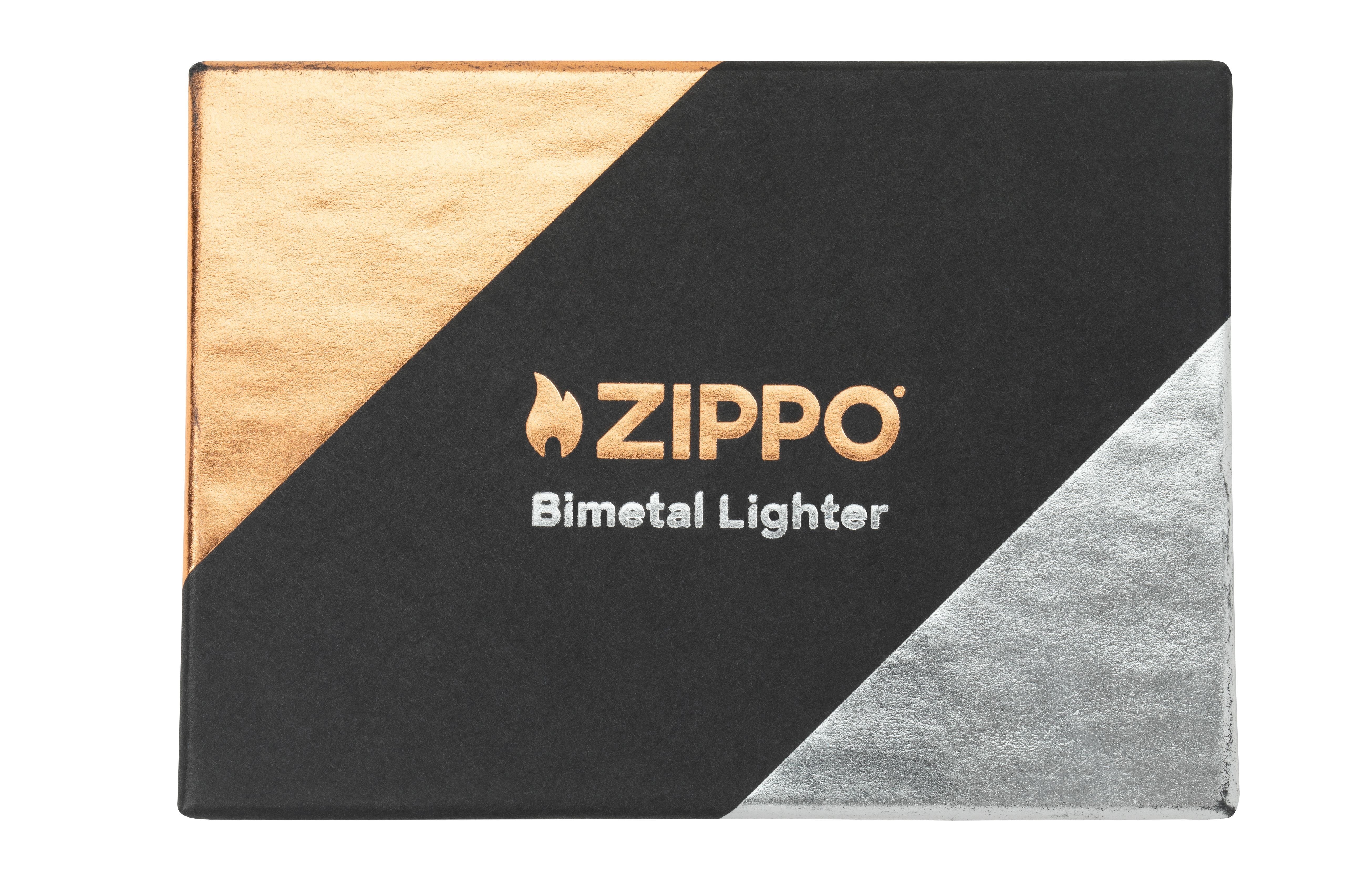 Bimetal Çakmak - Saf Gümüş Kapak küçük görsel