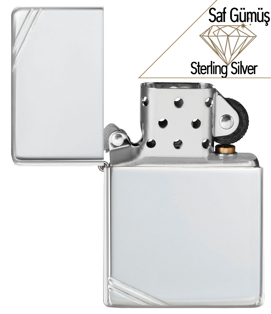 Vintage Saf Gümüş küçük görsel