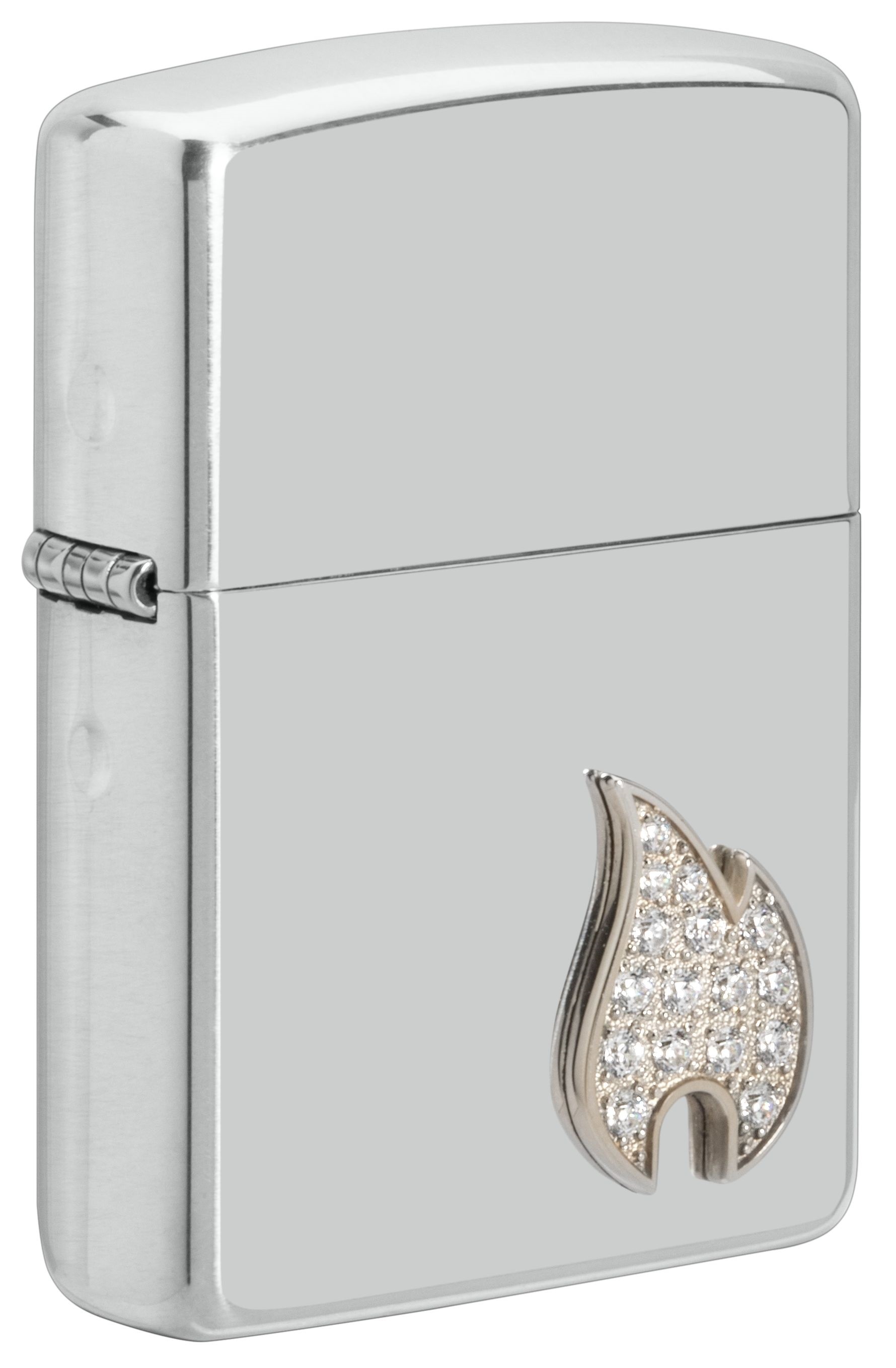 Alev Amblem Saf Gümüş küçük görsel