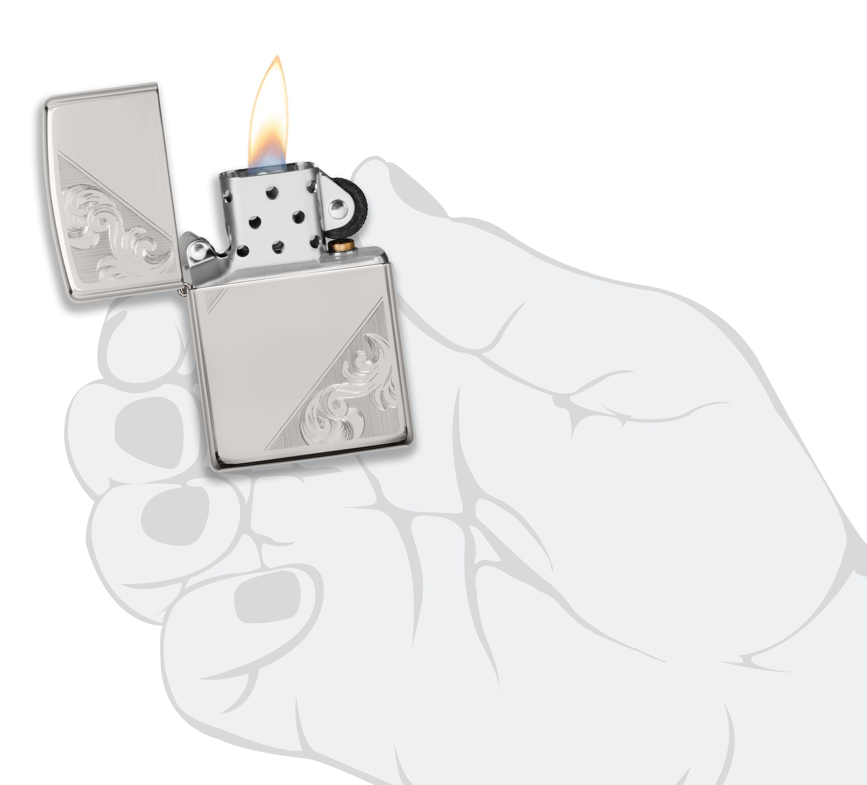 Çapraz Telkari Saf Gümüş küçük görsel