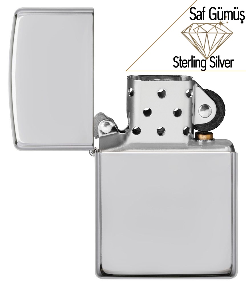 Saf Gümüş - Gümüş Parlak Gümüş Sterling Gümüş görseli