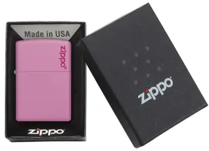Classic Zıppo Logo Pınk küçük görsel