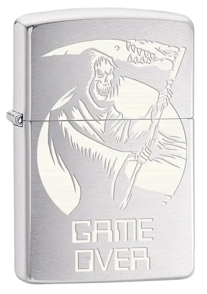 Skull Game Over Design görseli