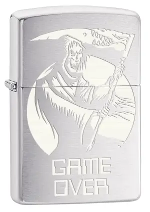Skull Game Over Design küçük görsel