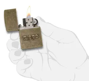 Classics Stamp Antiqued Brass küçük görsel