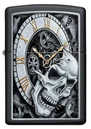 Skull Clock Design küçük görsel