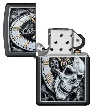 Skull Clock Design küçük görsel