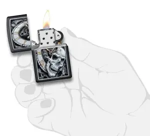 Skull Clock Design küçük görsel