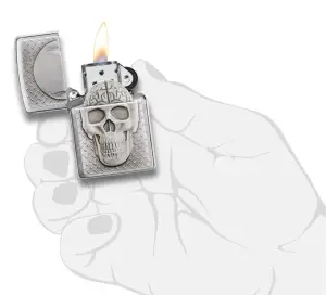 Classic Skull With Brain Surprise küçük görsel