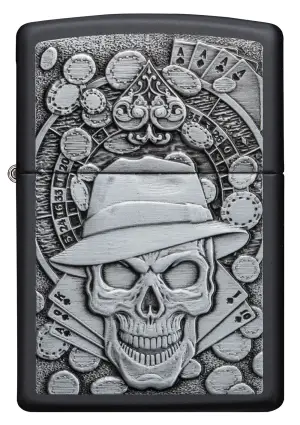 Classic Gambling Skull küçük görsel