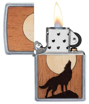 Classic Woodchuck Howling Wolf küçük görsel