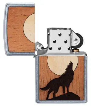 Classic Woodchuck Howling Wolf küçük görsel