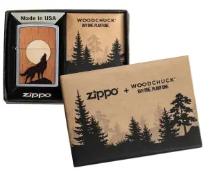Classic Woodchuck Howling Wolf küçük görsel