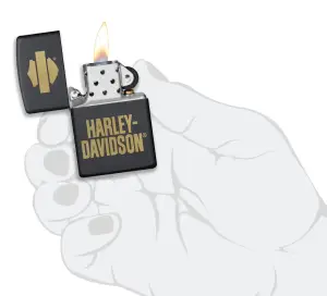 Harley-Davidson® Black Matte küçük görsel