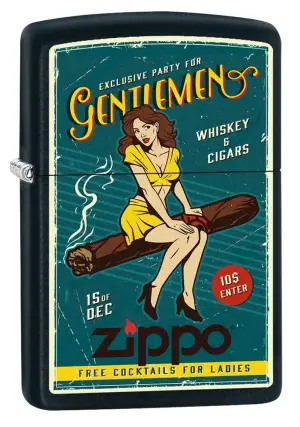 Cigar Girl Design küçük görsel