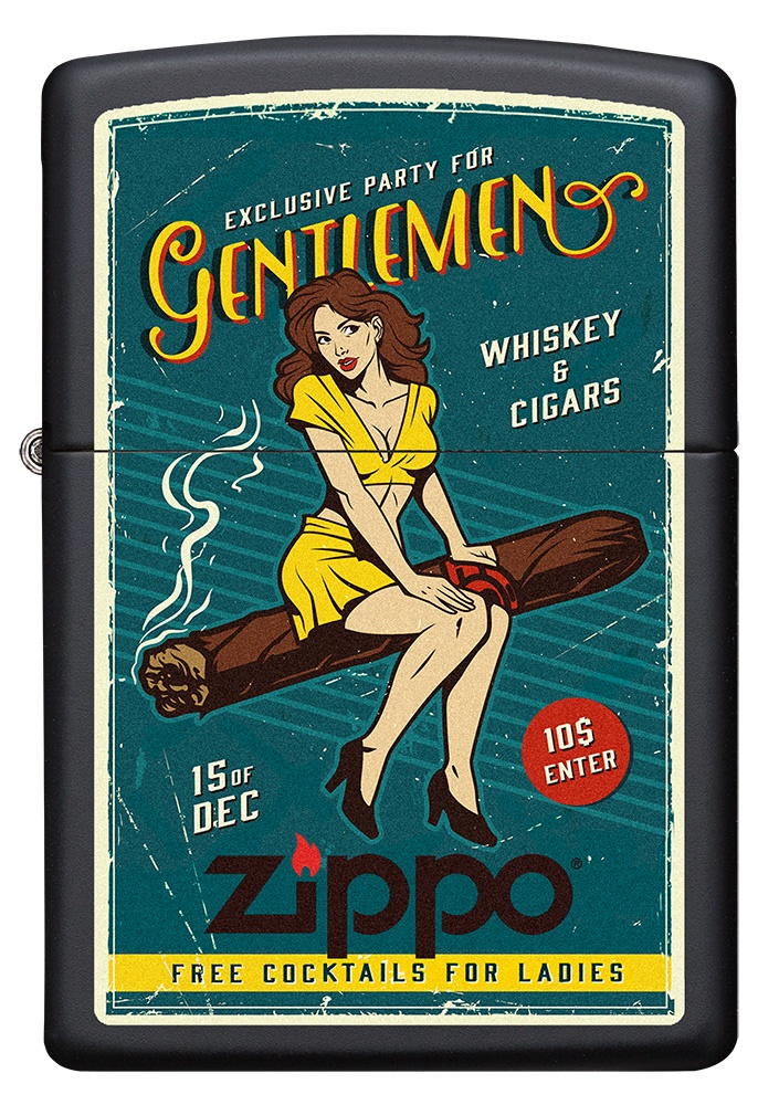 Cigar Girl Design küçük görsel