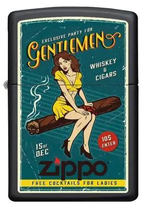 Cigar Girl Design küçük görsel