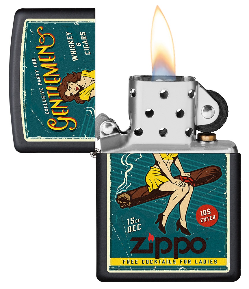 Cigar Girl Design küçük görsel