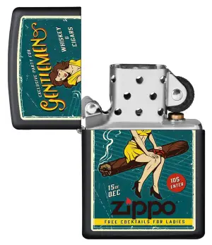 Cigar Girl Design küçük görsel