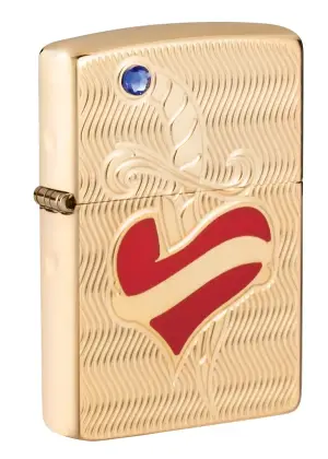 Heart And Sword Design küçük görsel