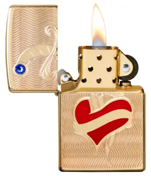 Heart And Sword Design küçük görsel