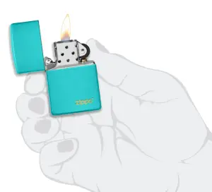 Classic Flat Turquoise Lasered küçük görsel